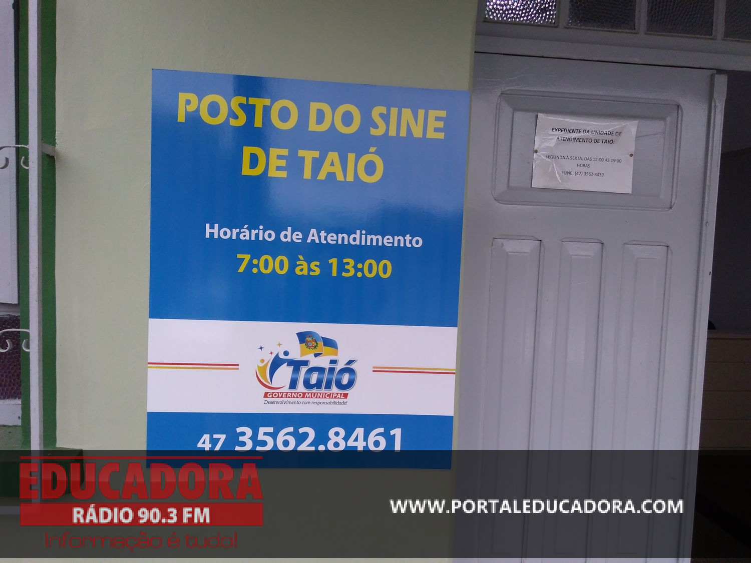 Rádio Educadora 903 Fm Prefeitura Trabalha Para Normalizar Atendimento No Sine Em Taió 7596